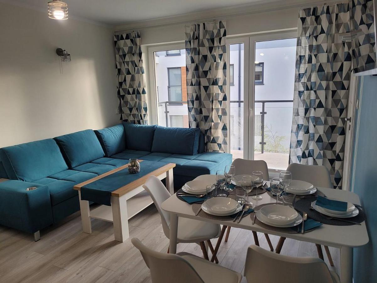 Pobierowo Baltic Apartament Turkusowy Eksteriør bilde
