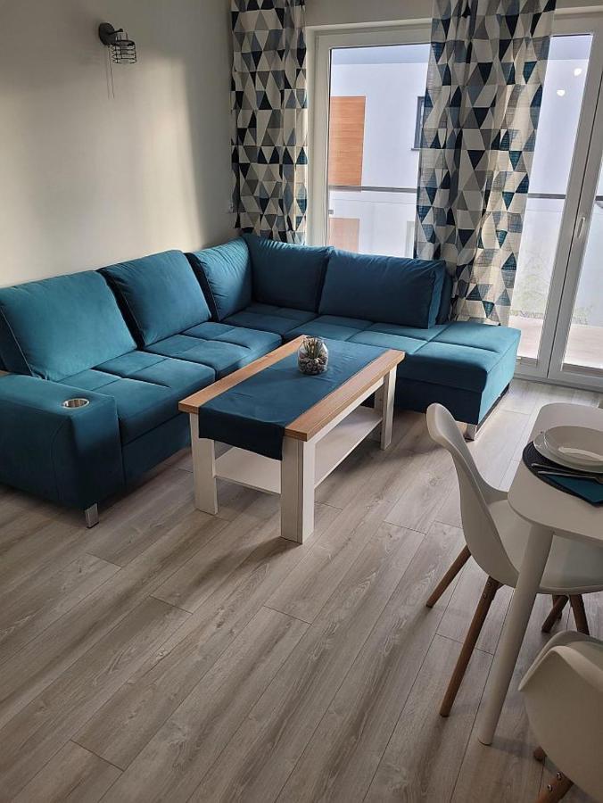 Pobierowo Baltic Apartament Turkusowy Eksteriør bilde