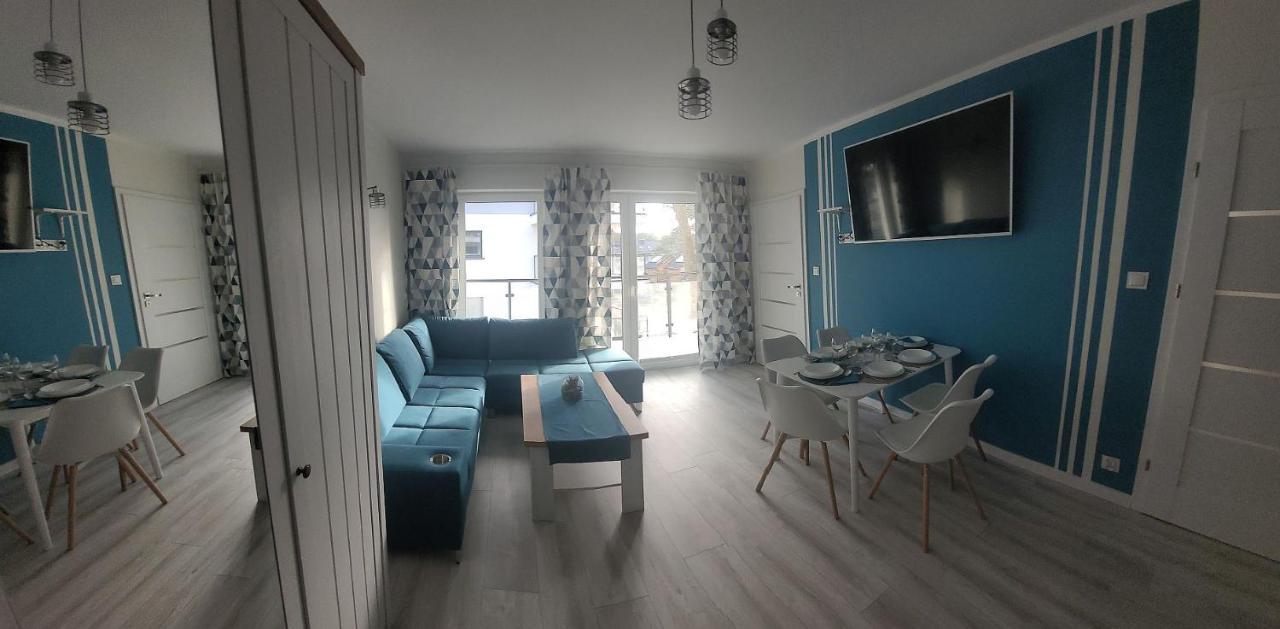 Pobierowo Baltic Apartament Turkusowy Eksteriør bilde