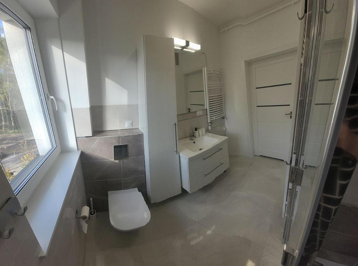 Pobierowo Baltic Apartament Turkusowy Eksteriør bilde