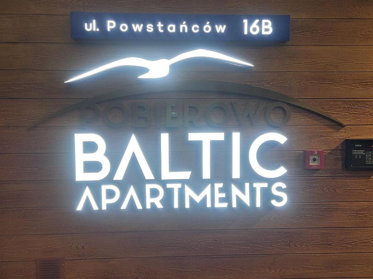 Pobierowo Baltic Apartament Turkusowy Eksteriør bilde