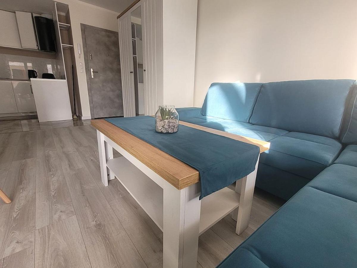 Pobierowo Baltic Apartament Turkusowy Eksteriør bilde