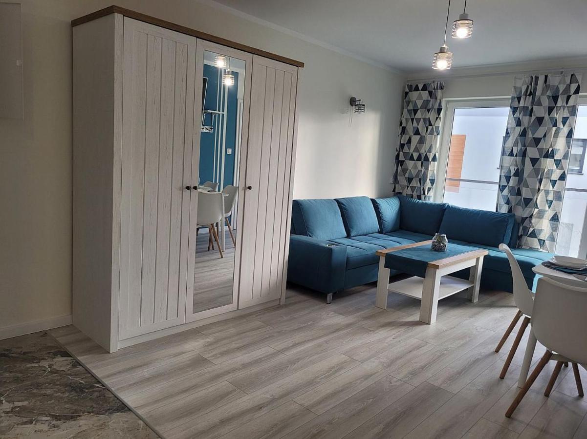 Pobierowo Baltic Apartament Turkusowy Eksteriør bilde