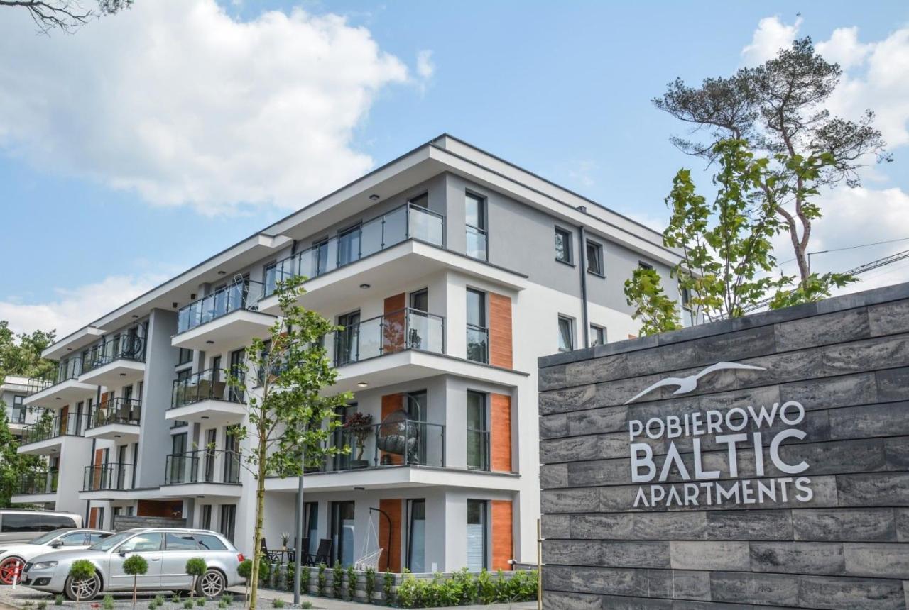 Pobierowo Baltic Apartament Turkusowy Eksteriør bilde