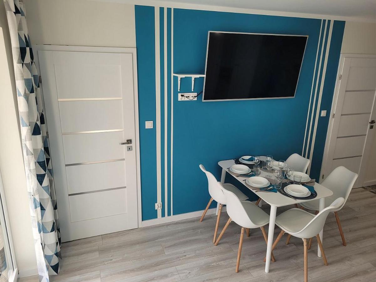 Pobierowo Baltic Apartament Turkusowy Eksteriør bilde