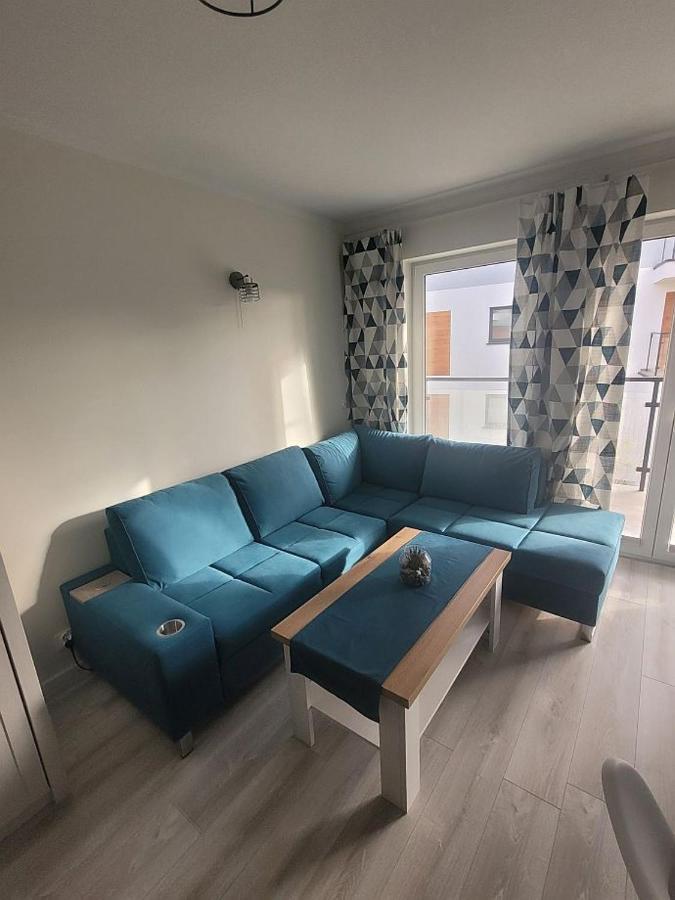 Pobierowo Baltic Apartament Turkusowy Eksteriør bilde
