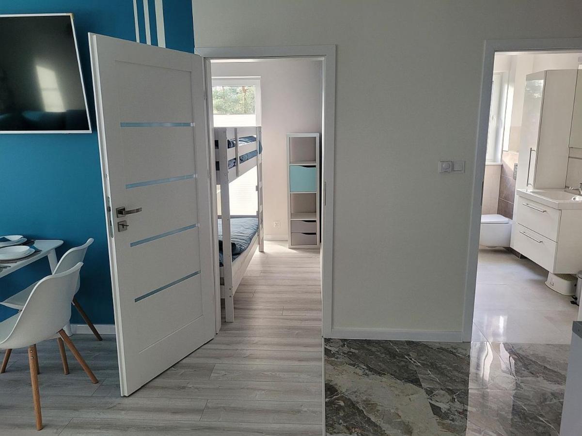 Pobierowo Baltic Apartament Turkusowy Eksteriør bilde