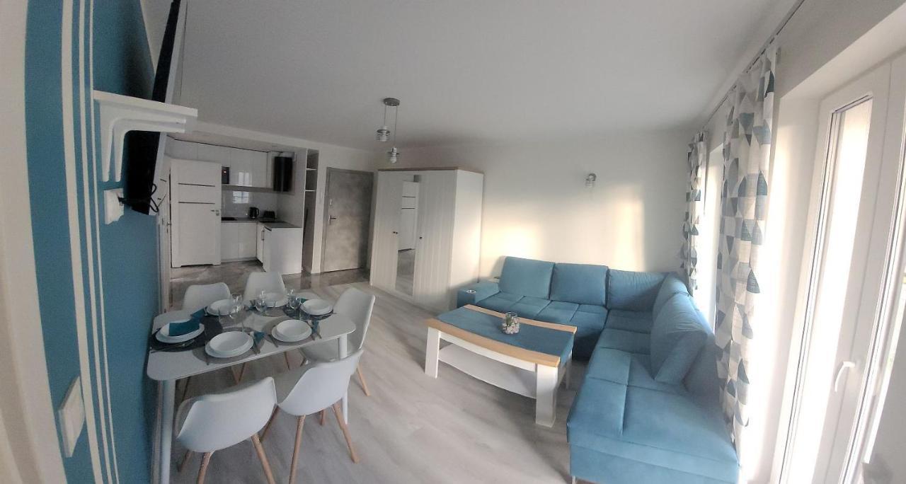 Pobierowo Baltic Apartament Turkusowy Eksteriør bilde