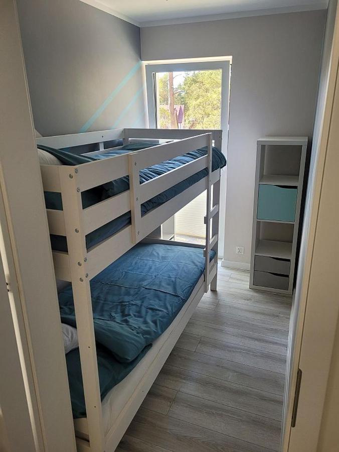 Pobierowo Baltic Apartament Turkusowy Eksteriør bilde