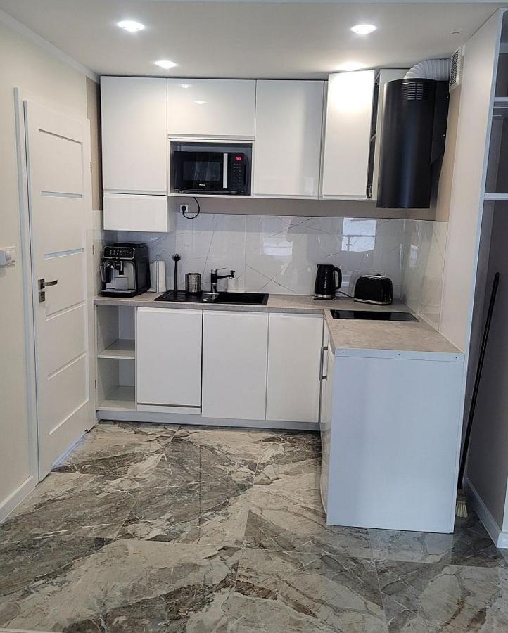 Pobierowo Baltic Apartament Turkusowy Eksteriør bilde