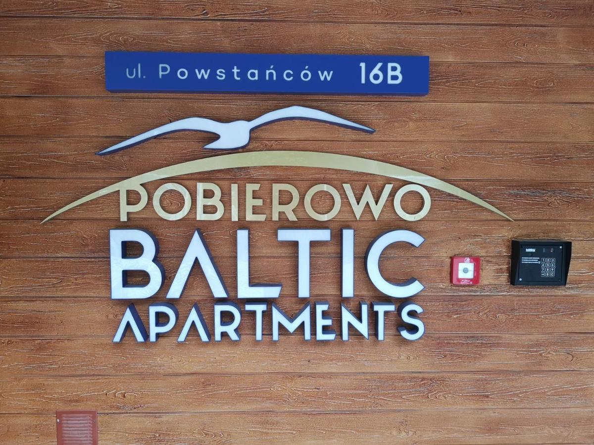 Pobierowo Baltic Apartament Turkusowy Eksteriør bilde